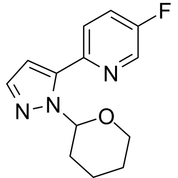 5-Fluoro-2-(1-(tetrahydro-2H-pyran-2-yl)-1H-pyrazol-5-yl)pyridine|CS-1380789