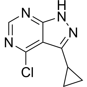 4-Chloro-3-cyclopropyl-1H-pyrazolo[3,4-d]pyrimidine|CS-1380841