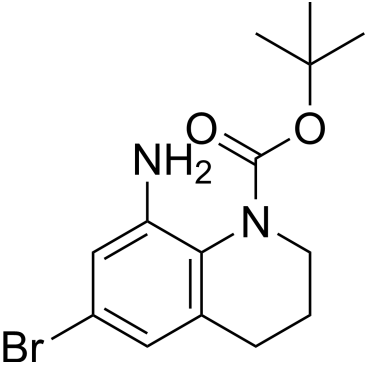tert-Butyl 8-amino-6-bromo-3,4-dihydroquinoline-1(2H)-carboxylate|CS-1380885