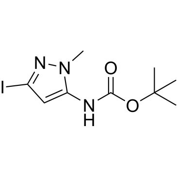 tert-Butyl (3-iodo-1-methyl-1H-pyrazol-5-yl)carbamate|CS-1380933