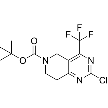 tert-Butyl 2-chloro-4-(trifluoromethyl)-7,8-dihydropyrido[4,3-d]pyrimidine-6(5H)-carboxylate|CS-1380947