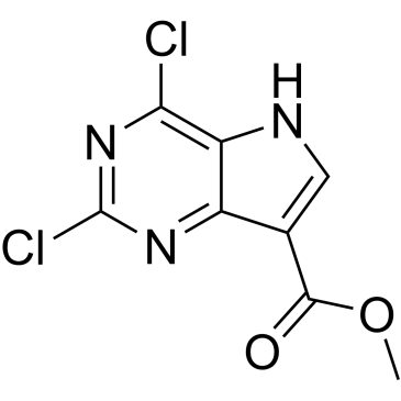 Methyl 2,4-dichloro-5H-pyrrolo[3,2-d]pyrimidine-7-carboxylate|CS-1380955