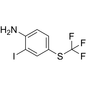 2-Iodo-4-((trifluoromethyl)thio)aniline|CS-1380966