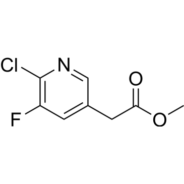 Methyl 2-(6-chloro-5-fluoropyridin-3-yl)acetate|CS-1380997