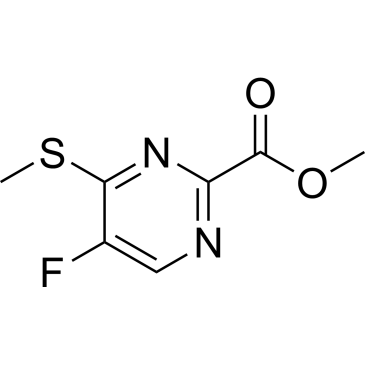 Methyl 5-fluoro-4-(methylthio)pyrimidine-2-carboxylate|CS-1380998