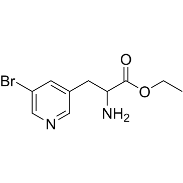 Ethyl 2-amino-3-(5-bromopyridin-3-yl)propanoate|CS-1381013