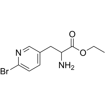 Ethyl 2-amino-3-(6-bromopyridin-3-yl)propanoate|CS-1381023