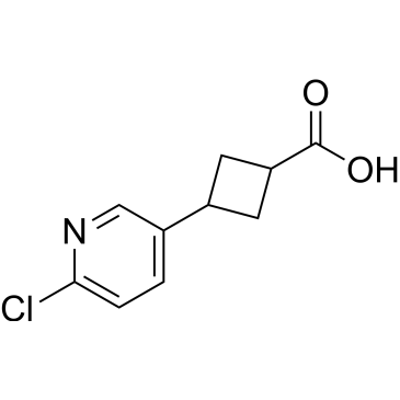 3-(6-Chloropyridin-3-yl)cyclobutane-1-carboxylic acid|CS-1381052