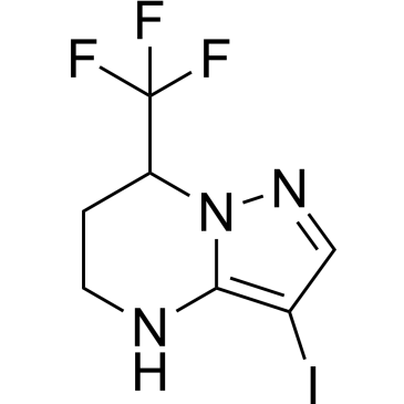 3-Iodo-7-(trifluoromethyl)-4,5,6,7-tetrahydropyrazolo[1,5-a]pyrimidine|CS-1381056