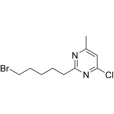 2-(5-Bromopentyl)-4-chloro-6-methylpyrimidine|CS-1381071