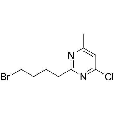 2-(4-Bromobutyl)-4-chloro-6-methylpyrimidine|CS-1381074