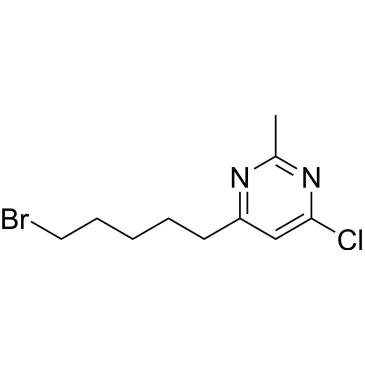 4-(5-Bromopentyl)-6-chloro-2-methylpyrimidine|CS-1381075