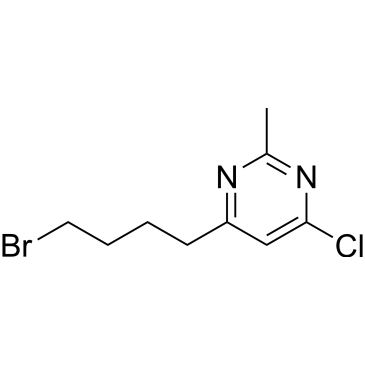 4-(4-Bromobutyl)-6-chloro-2-methylpyrimidine|CS-1381076