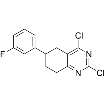 2,4-Dichloro-6-(3-fluorophenyl)-5,6,7,8-tetrahydroquinazoline|CS-1381115