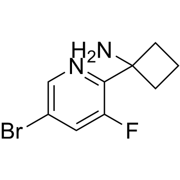 1-(5-Bromo-3-fluoropyridin-2-yl)cyclobutan-1-amine|CS-1381138