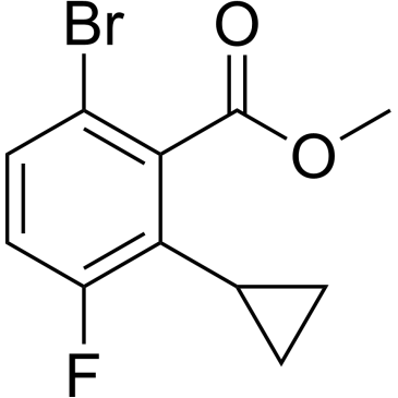 Methyl 6-bromo-2-cyclopropyl-3-fluorobenzoate|CS-1381139