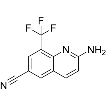 2-Amino-8-(trifluoromethyl)quinoline-6-carbonitrile|CS-1381158