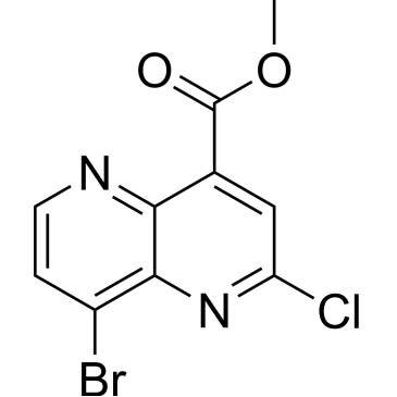 Methyl 8-bromo-2-chloro-1,5-naphthyridine-4-carboxylate|CS-1381162
