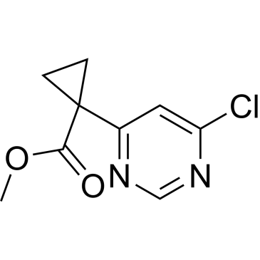 Methyl 1-(6-chloropyrimidin-4-yl)cyclopropane-1-carboxylate|CS-1381268