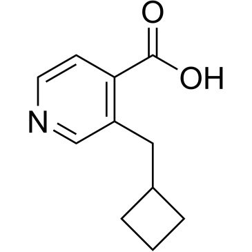 3-(Cyclobutylmethyl)isonicotinic acid|CS-1381273