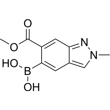 (6-(Methoxycarbonyl)-2-methyl-2H-indazol-5-yl)boronic acid|CS-1381277