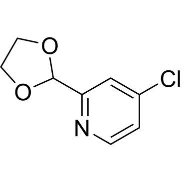 4-Chloro-2-(1,3-dioxolan-2-yl)pyridine|CS-1381281