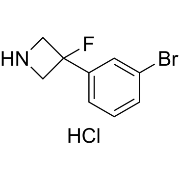 3-(3-Bromophenyl)-3-fluoroazetidine hydrochloride|CS-1381301
