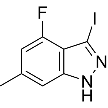 4-Fluoro-3-iodo-6-methyl-1H-indazole|CS-1381320