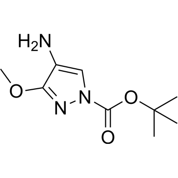 tert-Butyl 4-amino-3-methoxy-1H-pyrazole-1-carboxylate|CS-1381330