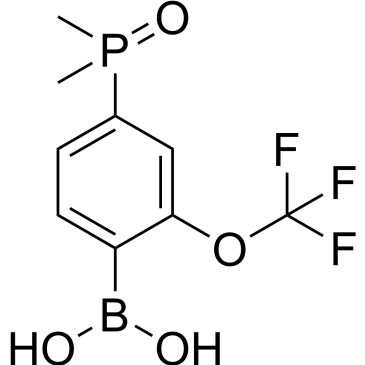 (4-(Dimethylphosphoryl)-2-(trifluoromethoxy)phenyl)boronic acid|CS-1381331