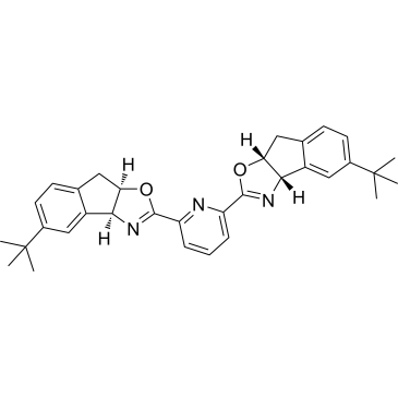 2,6-Bis((3aS,8aR)-5-(tert-butyl)-3a,8a-dihydro-8H-indeno[1,2-d]oxazol-2-yl)pyridine|CS-1381345