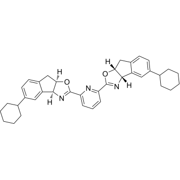 2,6-Bis((3aS,8aR)-5-cyclohexyl-3a,8a-dihydro-8H-indeno[1,2-d]oxazol-2-yl)pyridine|CS-1381352