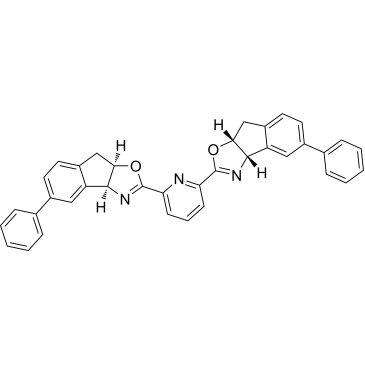 2,6-Bis((3aS,8aR)-5-phenyl-3a,8a-dihydro-8H-indeno[1,2-d]oxazol-2-yl)pyridine|CS-1381356