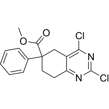 Methyl 2,4-dichloro-6-phenyl-5,6,7,8-tetrahydroquinazoline-6-carboxylate|CS-1381372