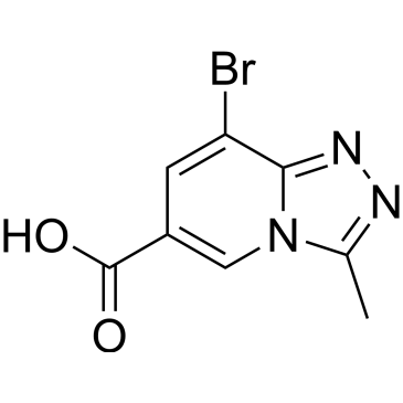 8-Bromo-3-methyl-[1,2,4]triazolo[4,3-a]pyridine-6-carboxylic acid|CS-1381379
