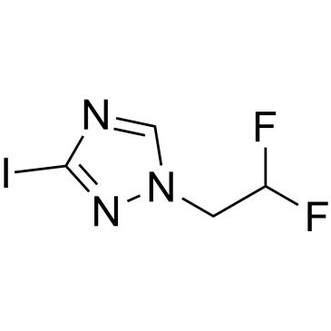 1-(2,2-Difluoroethyl)-3-iodo-1H-1,2,4-triazole|CS-1381392