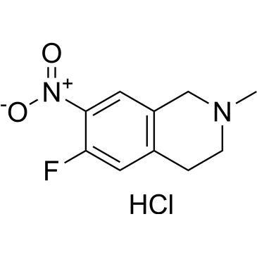 6-Fluoro-2-methyl-7-nitro-1,2,3,4-tetrahydroisoquinoline hydrochloride|CS-1381397