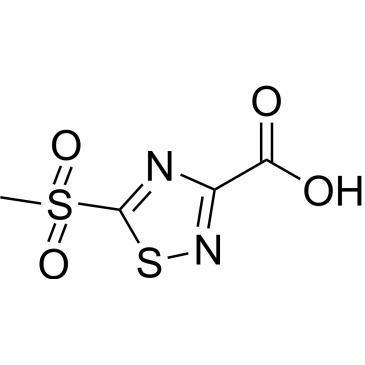 5-(Methylsulfonyl)-1,2,4-thiadiazole-3-carboxylic acid|CS-1381398