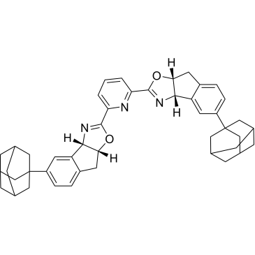 2,6-Bis((3aS,8aR)-5-(adamantan-1-yl)-3a,8a-dihydro-8H-indeno[1,2-d]oxazol-2-yl)pyridine|CS-1381409