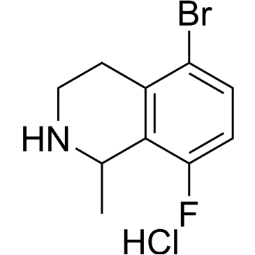5-Bromo-8-fluoro-1-methyl-1,2,3,4-tetrahydroisoquinoline hydrochloride|CS-1381414