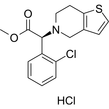 Methyl (S)-2-(2-chlorophenyl)-2-(6,7-dihydrothieno[3,2-c]pyridin-5(4H)-yl)acetate hydrochloride|CS-1381463