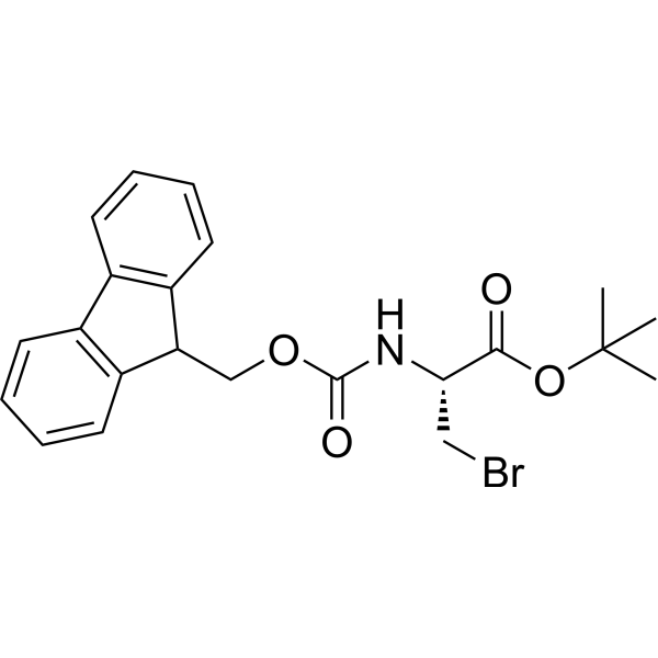 tert-Butyl (R)-2-((((9H-fluoren-9-yl)methoxy)carbonyl)amino)-3-bromopropanoate|CS-1381650