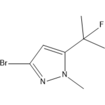 3-Bromo-5-(2-fluoropropan-2-yl)-1-methyl-1H-pyrazole|CS-1381657