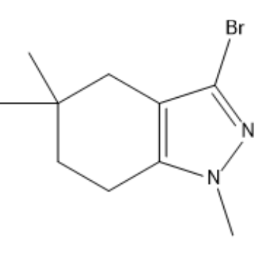 3-Bromo-1,5,5-trimethyl-4,5,6,7-tetrahydro-1H-indazole|CS-1381663