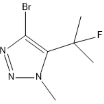 4-Bromo-5-(2-fluoropropan-2-yl)-1-methyl-1H-1,2,3-triazole|CS-1381714
