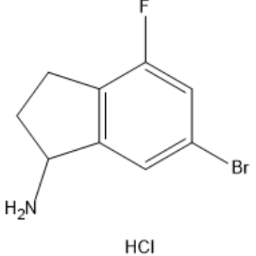 6-Bromo-4-fluoro-2,3-dihydro-1H-inden-1-amine hydrochloride|CS-1381730