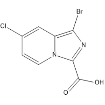 1-Bromo-7-chloroimidazo[1,5-a]pyridine-3-carboxylic acid|CS-1381731