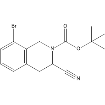 tert-Butyl 8-bromo-3-cyano-3,4-dihydroisoquinoline-2(1H)-carboxylate|CS-1381738