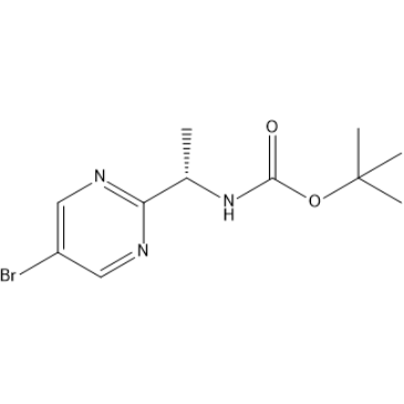 tert-Butyl (S)-(1-(5-bromopyrimidin-2-yl)ethyl)carbamate|CS-1381741