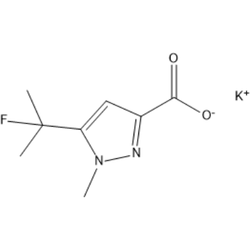 5-(2-Fluoropropan-2-yl)-1-methyl-1H-pyrazole-3-carboxylate potassium|CS-1381755